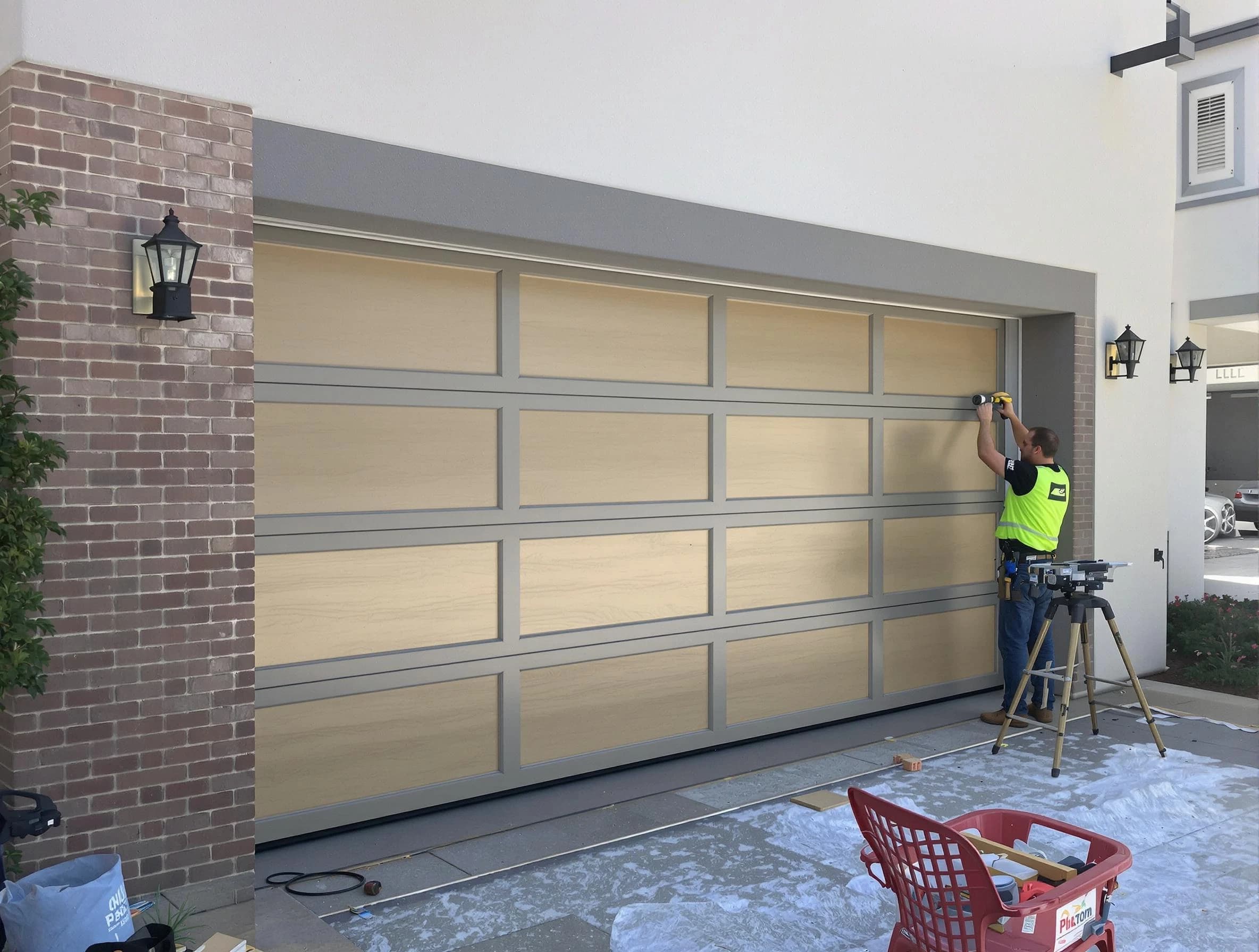 Garage door replacement service by Stockbridge Garage Door Repair in Stockbridge