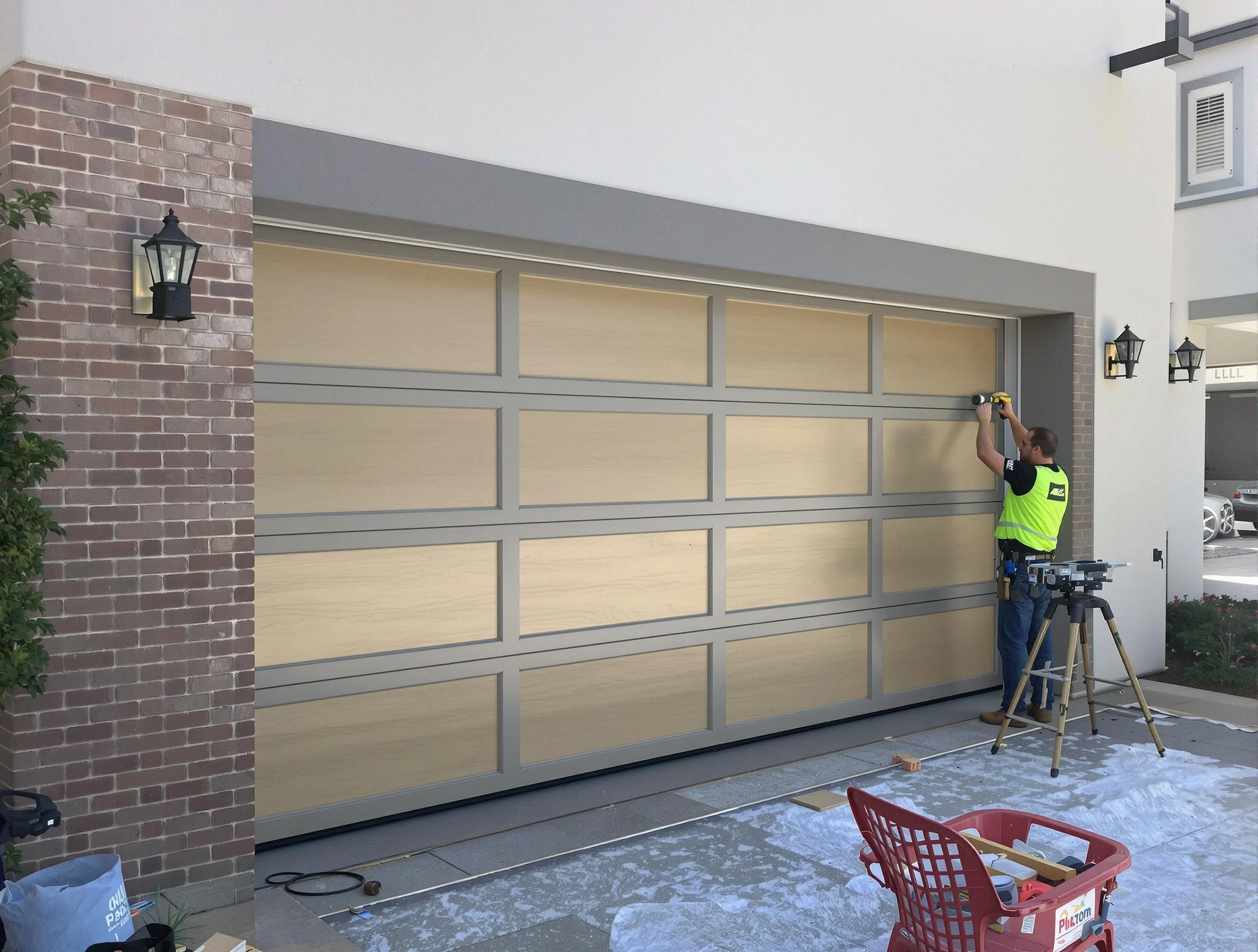 Garage door replacement service by Stockbridge Garage Door Repair in Stockbridge